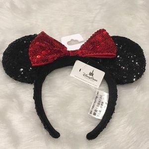BNWT DISNEY SEQUINED ORIGINAL MINNIE MOUSE EARS